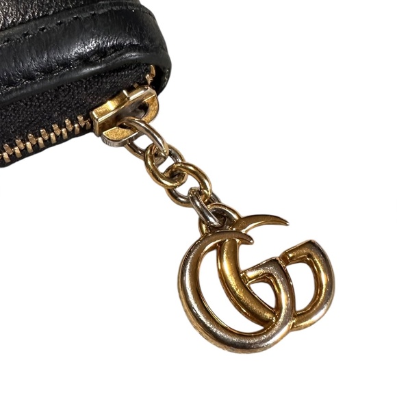 Genuine Gucci Web Ophidia black leather zip around wallet organizer - Picture 9 of 16